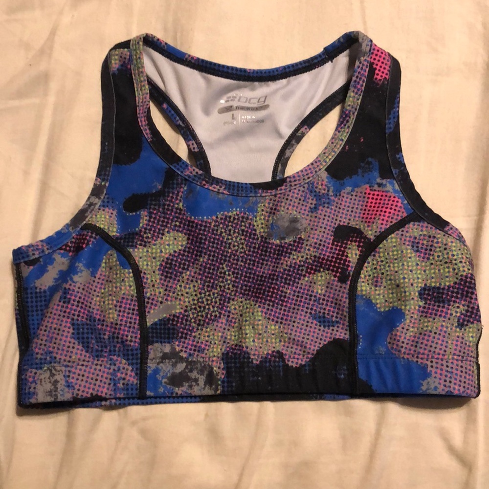 bcg Rainbow Camo Sprts Bra